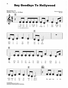 Say Goodbye To Hollywood von Billy Joel (Download) 