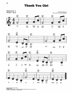 Thank You Girl von The Beatles (Download) 