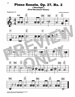 Piano Sonata No. 14, Op. 27, No. 2 von Ludwig van Beethoven (Download) 