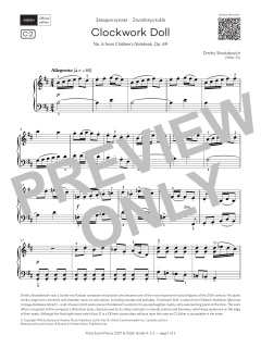 Clockwork Doll von Dmitry Shostakovich (Download) 