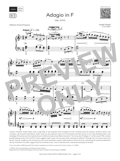 Adagio in F von Joseph Haydn (Download) 