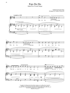Fais Do Do (High Voice) (Download) 