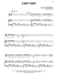 Can't Not von Alanis Morissette (Download) 