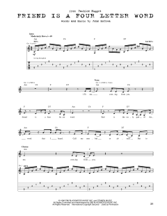 Friend Is A Four Letter Word von Cake (Download) 