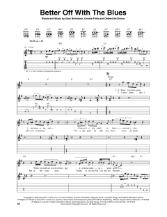 Better Off With The Blues von Gavin Brown (Download) 