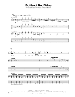Bottle Of Red Wine von Eric Clapton (Download) 