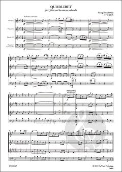 Quodlibet von Georg Druschetzky 