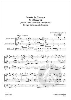 Sonata von Charles-Antoine Campion 