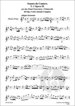 Sonata von Charles-Antoine Campion 