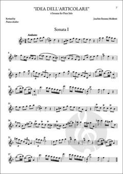 Idea dell'Articolare, 6 Sonatas von Joachim Erasmus Moldenit 