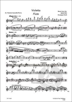 Violetta, Arrangements of arias from 'La Traviata' von Roberto Scarcella Perino 