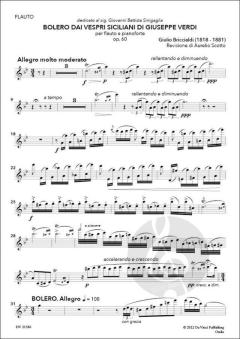 Bolero dai Vespri Siciliani di Giuseppe Verdi op. 60 von Giulio Briccialdi 