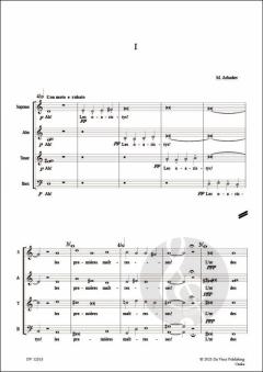 VOEU, 4 Madrigals von Mikhail Arkadev 
