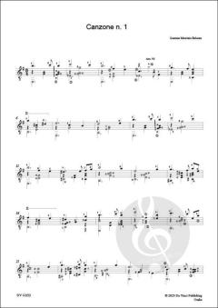 Canzoni e danze von Gaetano Maurizio Balsano 