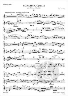Sonatina op. 22 von Garo Avessian 