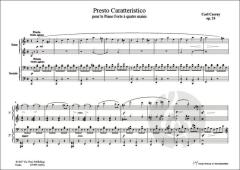 Presto Caratteristico op. 24 von Carl Czerny 