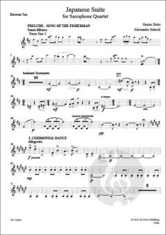 Japanese Suite von Gustav Holst 