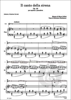 Il canto della sirena op. 58 von Marco Sollini 