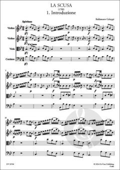 La Scusa, Cantata à voce sola di contralo von Baldassare Galuppi 
