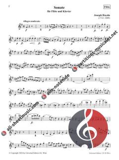 Sonate G-Dur von Joseph Haydn 