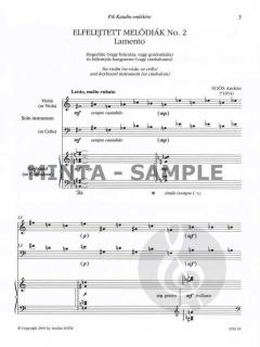Forgotten Melodies No. 2: Lamento von Soos Andras 