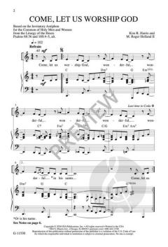 Come, Let Us Worship God von Kim R. Harris 