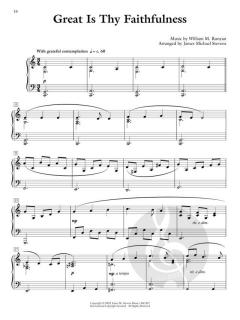 Peaceful Hymns for Piano Solo 