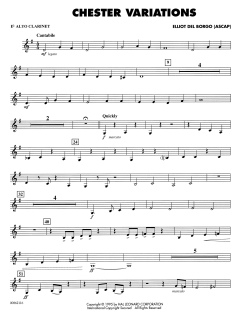 Chester Variations von Elliot del Borgo (Download) 