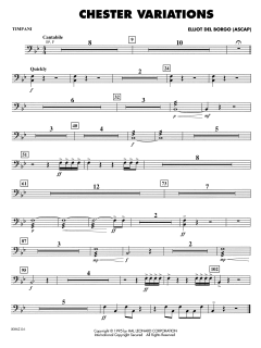 Chester Variations von Elliot del Borgo (Download) 