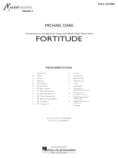 Fortitude von Michael Oare (Download) 