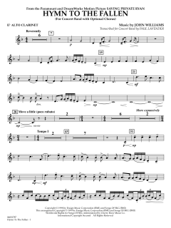 Hymn To The Fallen von John Williams (Download) 