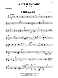 Suite Francaise von Darius Milhaud (Download) 