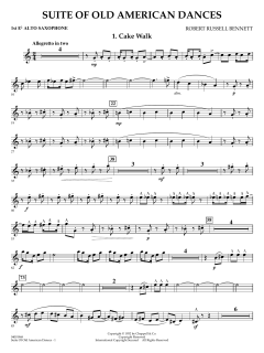 Suite Of Old American Dances von Robert Russell Bennett (Download) 