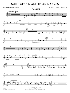 Suite Of Old American Dances von Robert Russell Bennett (Download) 