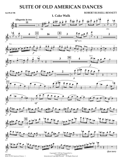 Suite Of Old American Dances von Robert Russell Bennett (Download) 