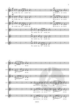 Benedictus from Folk Mass  von Laura Jekabsone 