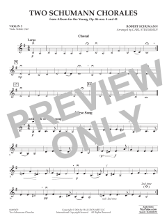 2 Schumann Chorales von Robert Schumann (Download) 