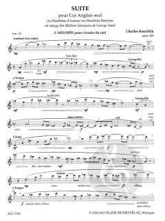 Suite op. 185 von Charles Koechlin 