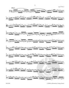Etüden für Violoncello solo von Justus Johann Friedrich Dotzauer (Download) 
