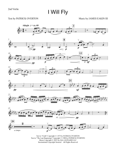 I Will Fly (String Quartet) von James Granville Eakin (Download) 