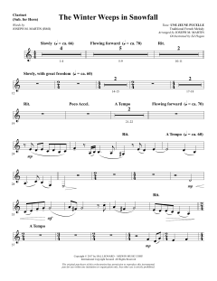 The Winter Weeps in Snowfall von Joseph M. Martin (Download) 