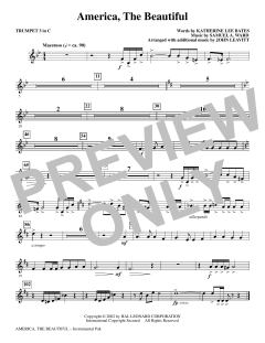 America The Beautiful von Samuel Augustus Ward (Download) 