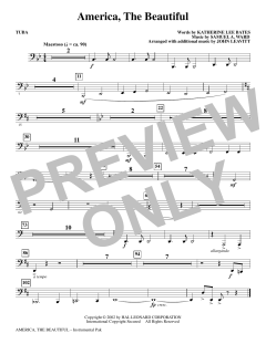America The Beautiful von Samuel Augustus Ward (Download) 
