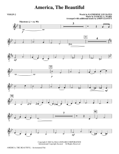 America The Beautiful von Samuel Augustus Ward (Download) 