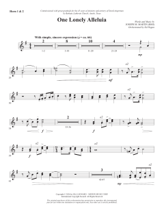One Lonely Alleluia von Joseph M. Martin (Download) 
