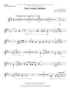 One Lonely Alleluia von Joseph M. Martin (Download) 