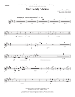 One Lonely Alleluia von Joseph M. Martin (Download) 