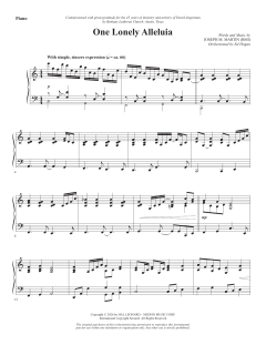 One Lonely Alleluia von Joseph M. Martin (Download) 