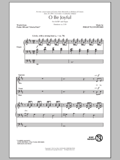 O Be Joyful von Philip Stopford (Download) 