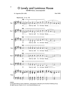 O Lovely And Luminous House von Brent Wells (Download) 
